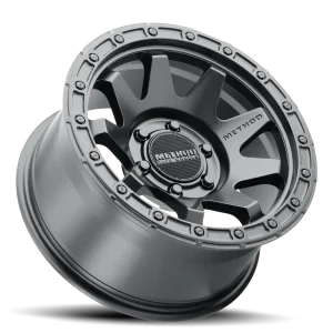 18" METHOD WHEELS 317 MATTE BLACK FINISH RIMS - Image 2