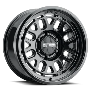 17" METHOD WHEELS 321 GLOSS BLACK FINISH RIMS