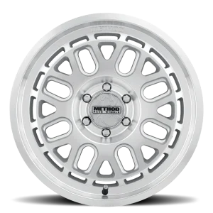 17" METHOD WHEELS 321 MACHINED WITH CLEAR COAT FINISH RIMS - Image 2