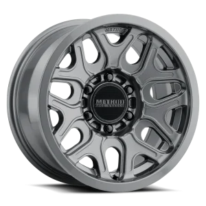 17" METHOD WHEELS 322 GLOSS TITANIUM FINISH RIMS