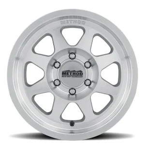 17" METHOD WHEELS 701 MACHINED WITH CLEAR COAT FINISH RIMS - Image 2