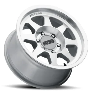 17" METHOD WHEELS 701 MACHINED WITH CLEAR COAT FINISH RIMS - Image 3