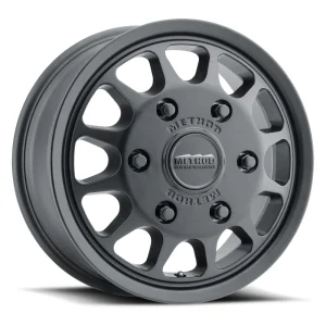 17" METHOD WHEELS 703 MATTE BLACK FINISH RIMS - Image 5