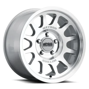17" METHOD WHEELS 703 MACHINED WITH CLEAR COAT FINISH RIMS - Image 4