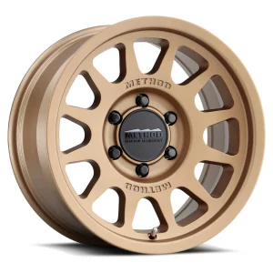 17" METHOD WHEELS 703 BRONZE FINISH CROSSOVER SUV RIMS