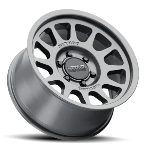 17" METHOD WHEELS 703 GLOSS TITANIUM FINISH RIMS