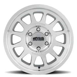 17" METHOD WHEELS 703 MACHINED WITH CLEAR COAT FINISH RIMS - Image 2