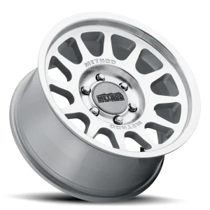 17" METHOD WHEELS 703 MACHINED WITH CLEAR COAT FINISH RIMS - Image 3