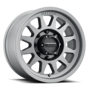 17" METHOD WHEELS 704 HD TITANIUM OFF-ROAD RIMS
