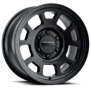 17" METHOD WHEELS 705 MATTE BLACK OFF-ROAD RIMS