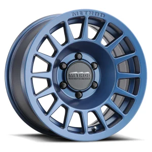 17" METHOD WHEELS 707 BAHIA BLUE FINISH RIMS