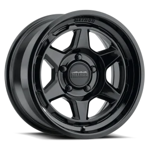 17" METHOD WHEELS 708 GLOSS BLACK FINISH CROSSOVER SUV RIMS