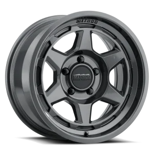 17" METHOD WHEELS 708 GLOSS TITANIUM FINISH CROSSOVER SUV RIMS