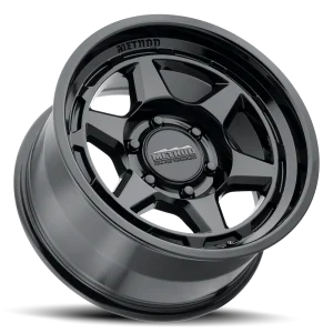 17" METHOD WHEELS 708 GLOSS BLACK FINISH RIMS - Image 2