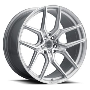 20" MV FORGED WHEELS MVF-5 DIAMOND SILVER FLOW FORM RIMS