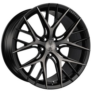 20" VERTINI WHEELS RFS2.1 BRUSHED DUAL BLACK FLOW FORMED FINISH RIMS