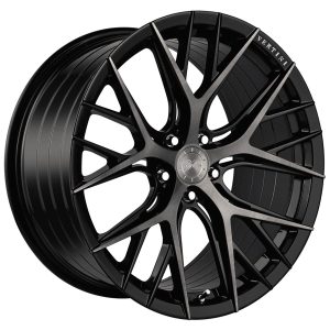 20" VERTINI WHEELS RFS2.1 BRUSHED DUAL BLACK FLOW FORMED FINISH RIMS - Image 2