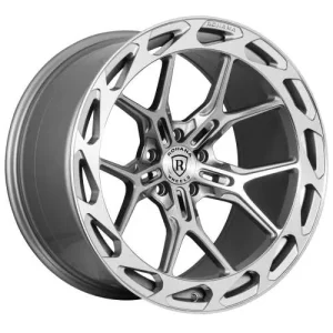 19" ROHANA WHEELS RFX19 MACHINED SILVER FLOW FORMED FINISH RIMS