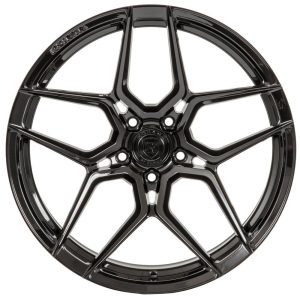 22" ROHANA WHEELS RFX11 GLOSS BLACK FLOW FORMED FINISH RIMS - Image 2