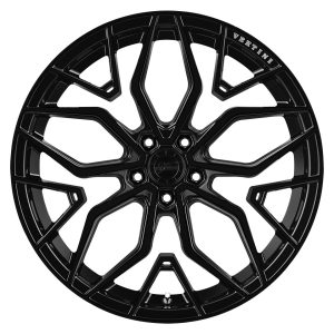 20" VERTINI WHEELS RFS2.6 GLOSS BLACK FLOW FORMED FINISH RIMS - Image 3