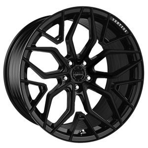 19" VERTINI WHEELS RFS2.6 GLOSS BLACK FLOW FORMED FINISH RIMS