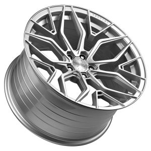 19" VERTINI WHEELS RFS2.6 MACHINMED SILVER FLOW FORMED FINISH RIMS - Image 2