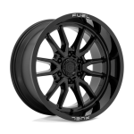 17" FUEL WHEELS D760 CLASH 6 GLOSS BLACK OFF-ROAD RIMS