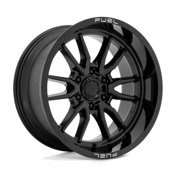 0295947dbc94be768c40fdde9c376f161baff401fa8f0ab285bea36de914ba95 17" FUEL WHEELS D760 CLASH 6 GLOSS BLACK OFF-ROAD RIMS
