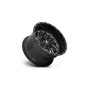 17" FUEL WHEELS D581 TRITON BLACK MILLED FINISH OFF-ROAD RIMS - Image 2
