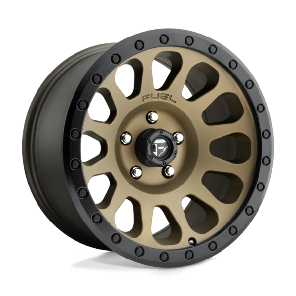 17" FUEL WHEELS D600 VECTOR BRONZE OFF-ROAD RIMS