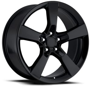 20" FACTORY REPRODUCTIONS WHEELS FR30 SS CAMARO GLOSS BLACK FINISH RIMS