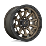 20x10" FUEL WHEELS D696 COVERT MATTE BRONZE FINISH RIMS 6x139 ET-18 BUY 3 GET 1 FREE PROMO