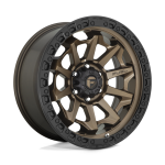 17" FUEL WHEEL D696 COVERT BRONZE WITH BLACK LIP OFF-ROAD RIMS