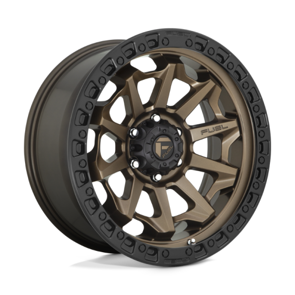 17" FUEL WHEEL D696 COVERT BRONZE WITH BLACK LIP OFF-ROAD RIMS