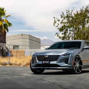 24" DIABLO WHEELS DNA BLACK CHROME INSERTS FINISH RIMS - Image 4