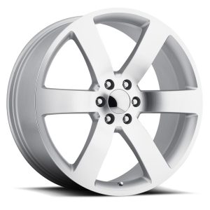 20" FACTORY REPRODUCTIONS WHEELS FR32 CHEVY TRAILBLAZER SS SILVER MACHINED FINISH RIMS