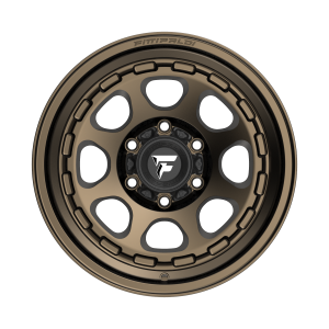 17x8.5" FITTIPALDI WHEELS FT103 SATIN BRONZE FINISH RIMS  6x139 ET00 Discounted - Image 2