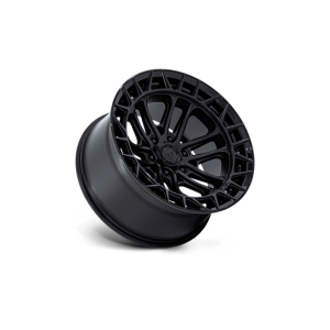 17" FUEL WHEELS FC881 SURGE MATTE BLACK WITH GLOSS BLACK LIP OFF-ROAD RIMS - Image 2