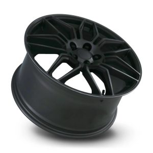 20" FACTORY REPRODUCTIONS WHEELS FR 401F C8 Z06 CORVETTE SATIN TITANIUM GRAY MACHINED DARK CLEAR COAT FINISH RIMS - Image 3