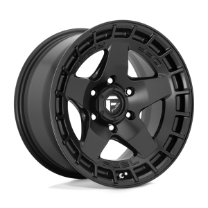 17x9" FUEL WHEELS D733 WARP MATTE BLACK FINISH RIMS 5x127 ET01 BUY 3 GET 1 FREE PROMO