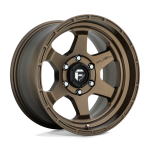 17" FUEL WHEELS D666 SHOK MATTE BRONZE OFF-ROAD RIMS