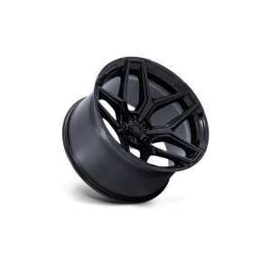 17" FUEL WHEELS FC854 FLUX 5 BLACKOUT OFF-ROAD RIMS - Image 2