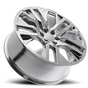 20" FACTORY REPRODUCTIONS WHEELS FR96 GMC CARBONPRO CHROME FINISH RIMS - Image 3