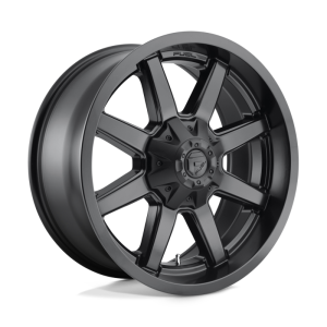 17" FUEL WHEELS D436 MAVERICK MATTE BLACK FINISH CROSSOVER SUV RIMS
