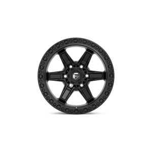 17" FUEL WHEELS D575 COUPLER GLOSS BLACK FINISH OFF-ROAD RIMS - Image 3