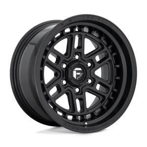 17" FUEL WHEELS D667 NITRO MATTE BLACK FINISH OFF-ROAD RIMS