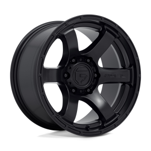 17x9" FUEL WHEELS D766 RUSH MATTE BLACK FINISH RIMS 6x139 et01 BUY 3 GET 1 FREE PROMO