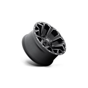 17" FUEL WHEELS D546 ASSAULT BLACK MILLED CROSSOVER SUV RIMS - Image 2