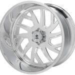 22x12" RBP WHEELS GLOCK 65QF FORGED POLISHED FINISH RIMS ONLY 8x170 et-44