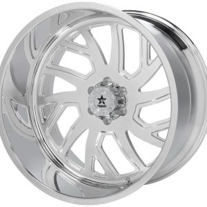 22x12" RBP WHEELS GLOCK 65QF FORGED POLISHED FINISH RIMS ONLY 8x170 et-44
